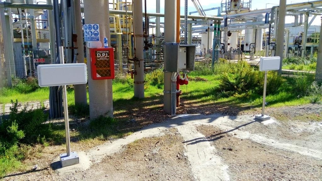 RFID UHF controllo accessi sito Air Liquide RFID UHF controllo accessi sito Air Liquide