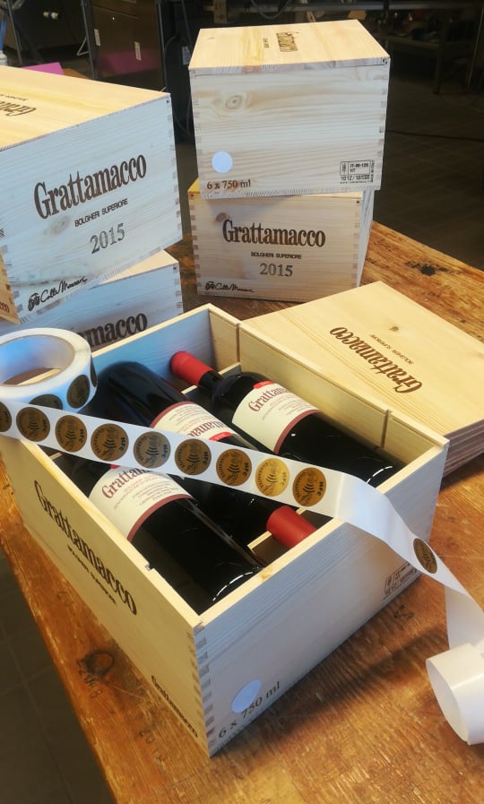 RFID & NFC per la tracciabilità del vino Collemassari