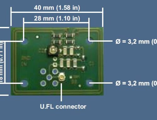 ISC.ANT40/30-U.FL-A Antenna OEM RFID HF