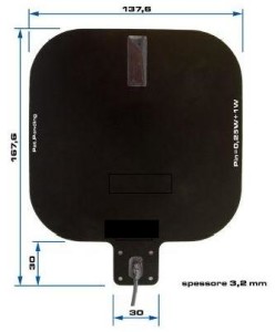 ID RED.ANT140/140. RFID HF RedWave OEM Paddle Antenna 140 x 140 mm.