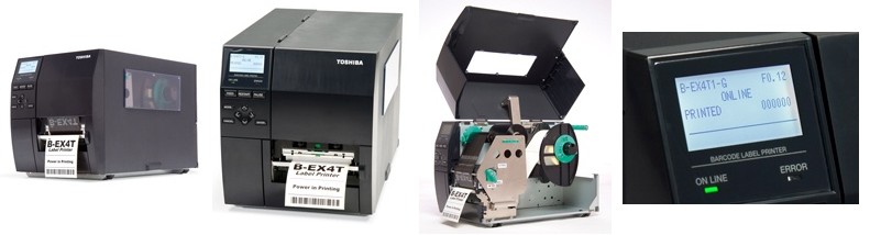 Stampante RFID Toshiba Tec B-EX4T1 printer Linea Industrial. Moduli RFID HF e RFID UHF EPC ISO 18000-6 Stampante RFID Toshiba Tec B-EX4T Linea Industrial. Moduli RFID HF (Milti ISO) e RFID UHF EPC ISO 18000-6